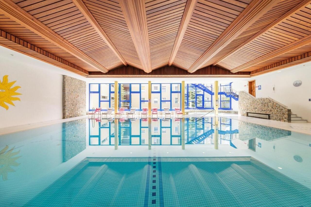 דירות סנט מוריץ 42M2 Alpenschick Mit Balkon, Ausblick, Pool - E405 מראה חיצוני תמונה