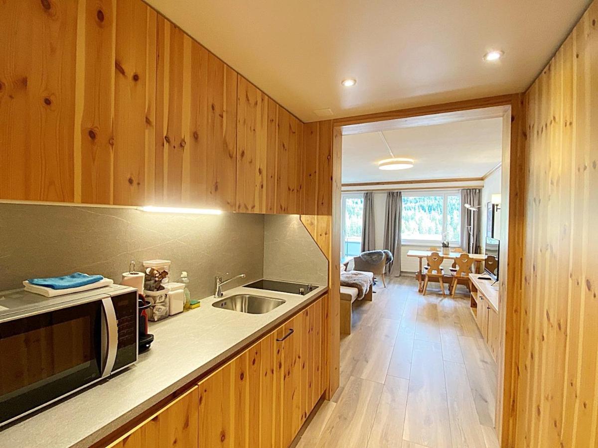 דירות סנט מוריץ 42M2 Alpenschick Mit Balkon, Ausblick, Pool - E405 מראה חיצוני תמונה