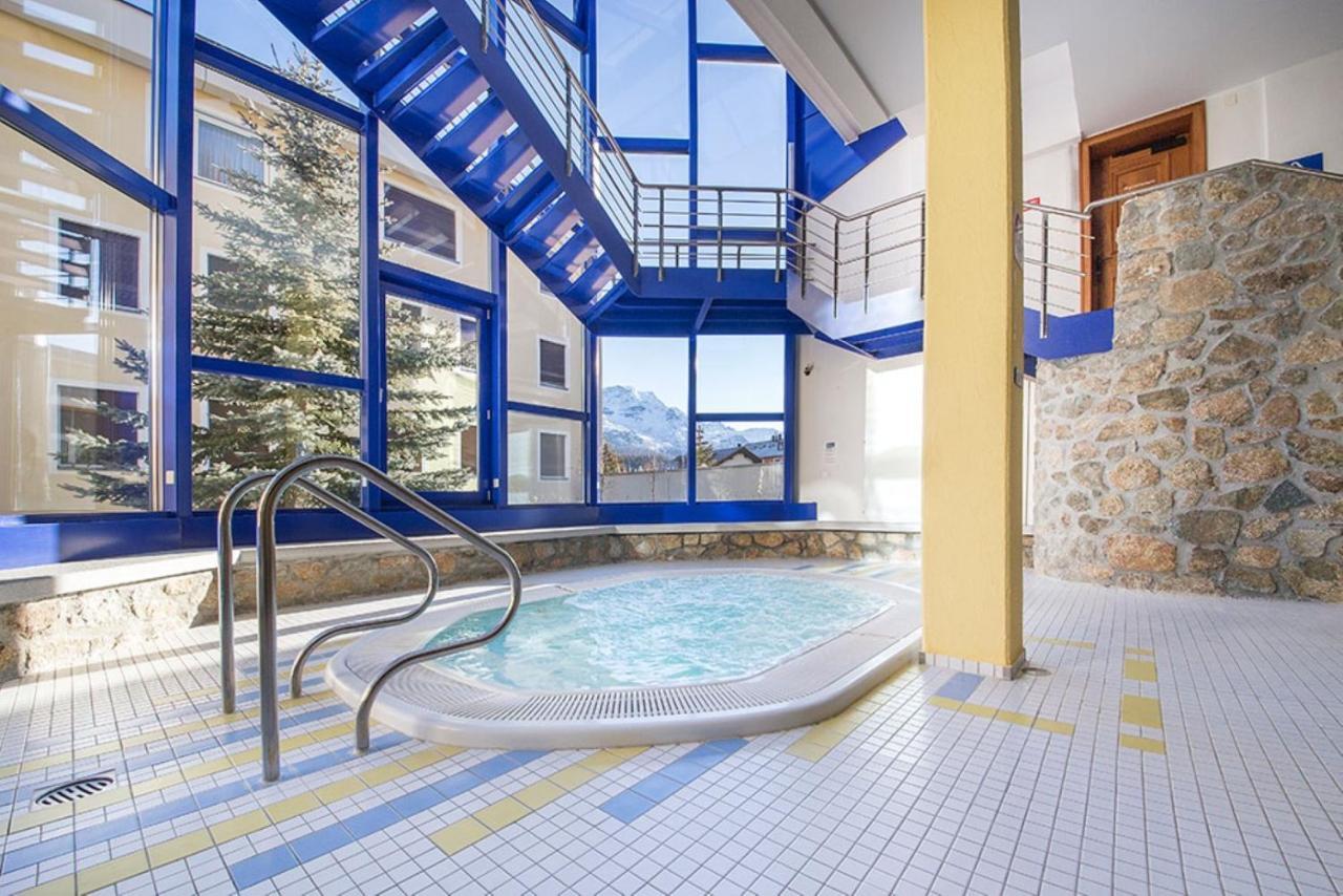 דירות סנט מוריץ 42M2 Alpenschick Mit Balkon, Ausblick, Pool - E405 מראה חיצוני תמונה