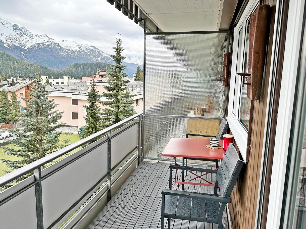 דירות סנט מוריץ 42M2 Alpenschick Mit Balkon, Ausblick, Pool - E405 מראה חיצוני תמונה