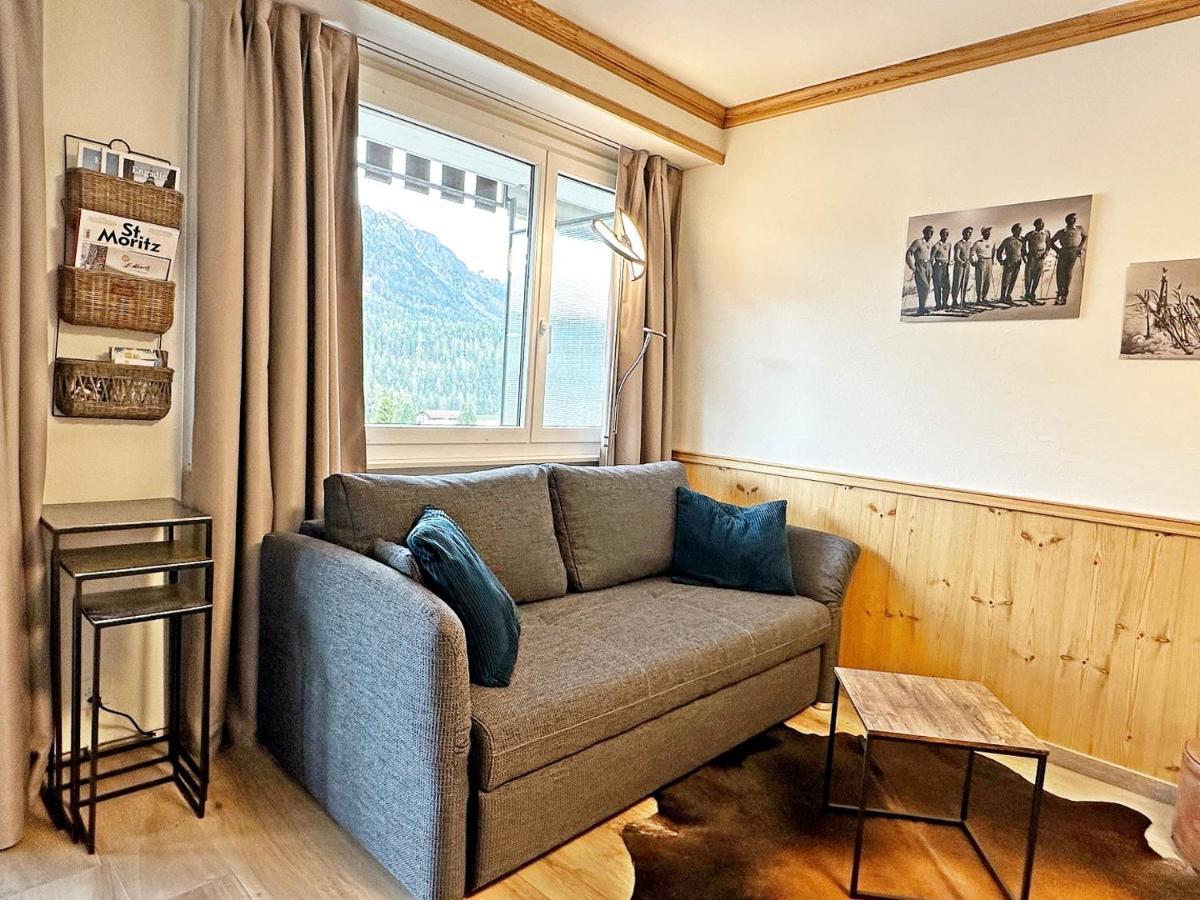 דירות סנט מוריץ 42M2 Alpenschick Mit Balkon, Ausblick, Pool - E405 מראה חיצוני תמונה